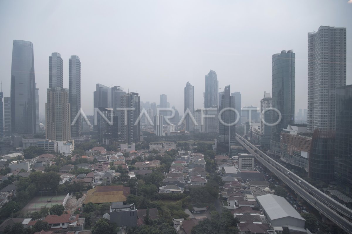 KUALITAS UDARA JAKARTA TIDAK SEHAT | ANTARA Foto