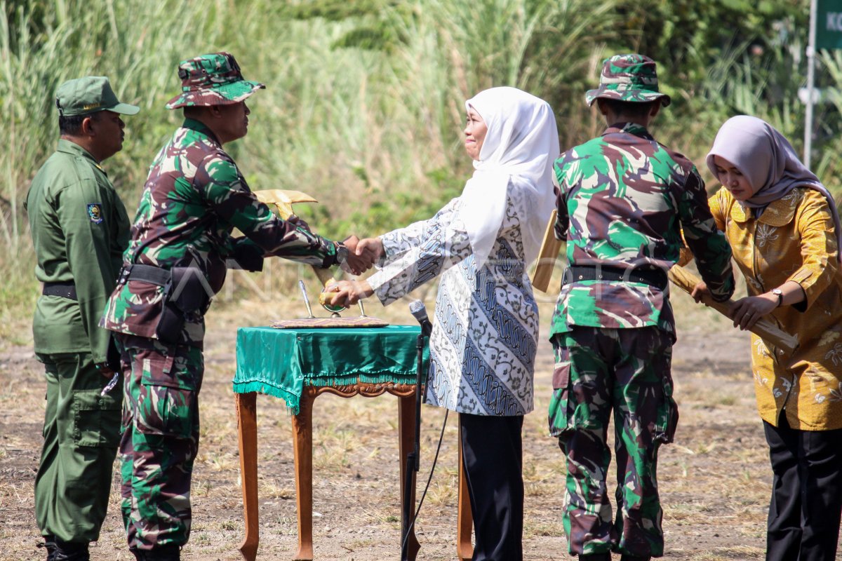 Pembukaan Tni Manunggal Membangun Desa Antara Foto