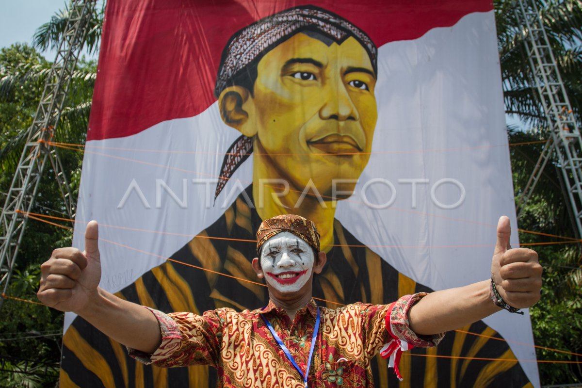 TASYAKURAN PELANTIKAN PRESIDEN DAN WAPRES | ANTARA Foto