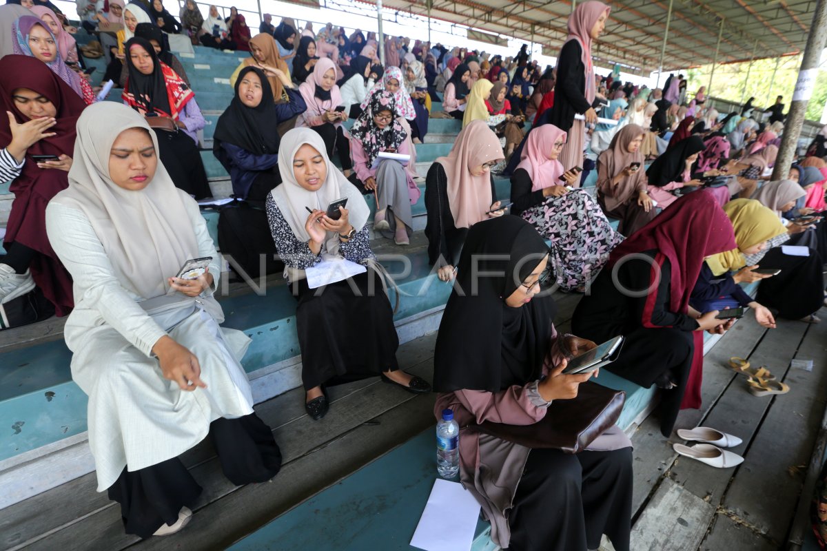 Simulasi ujian cpns 2020 antara foto
