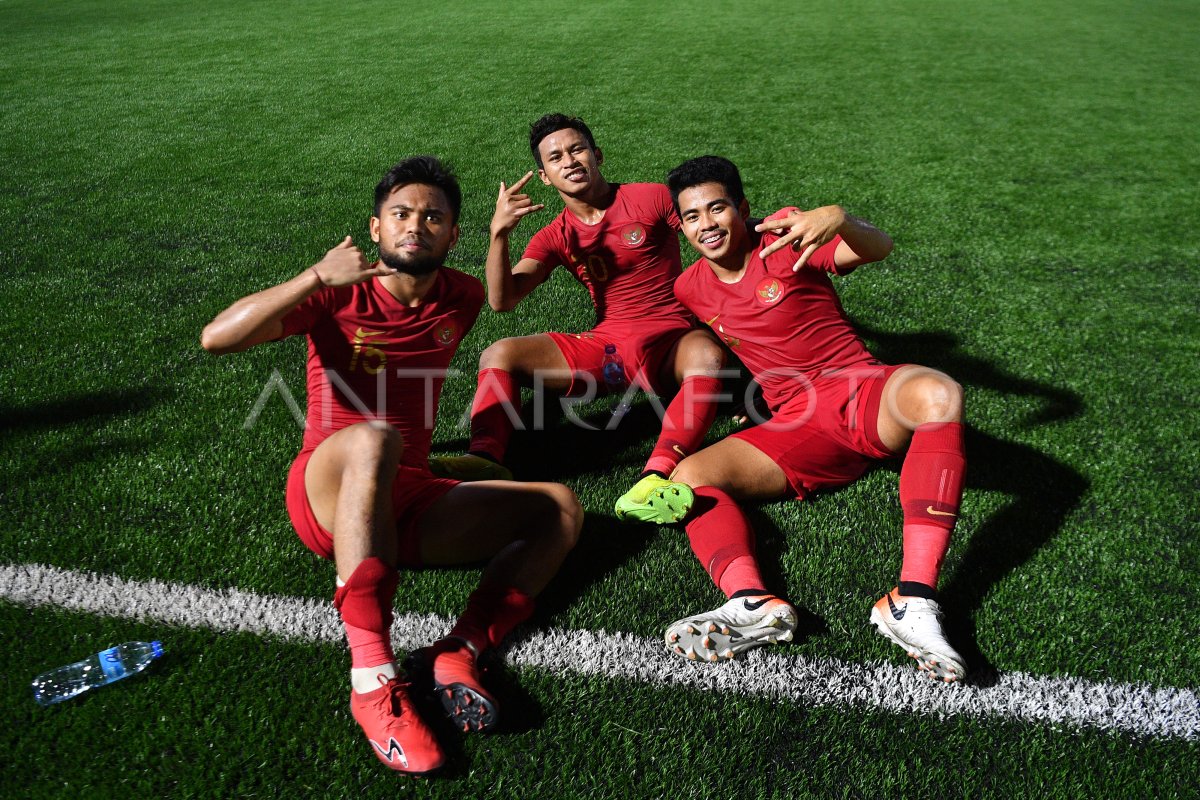 TIMNAS U22 INDONESIA MELAJU KE SEMIFINAL | ANTARA Foto