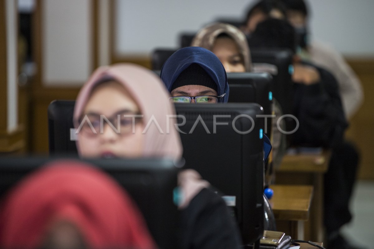 Simulasi tes cpns berbasis cat antara foto