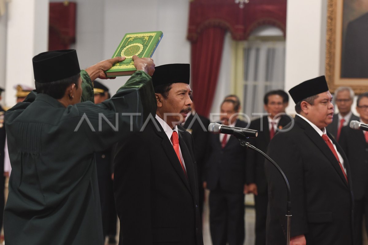 PELANTIKAN KEPALA BPIP DAN BPKP | ANTARA Foto