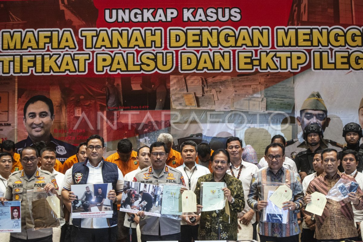 KASUS MAFIA TANAH | ANTARA Foto