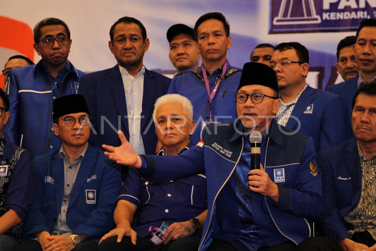 PEMILU 2024 TARGET PEROLEHAN SUARA PAN POSISI KETIGA ANTARA Foto