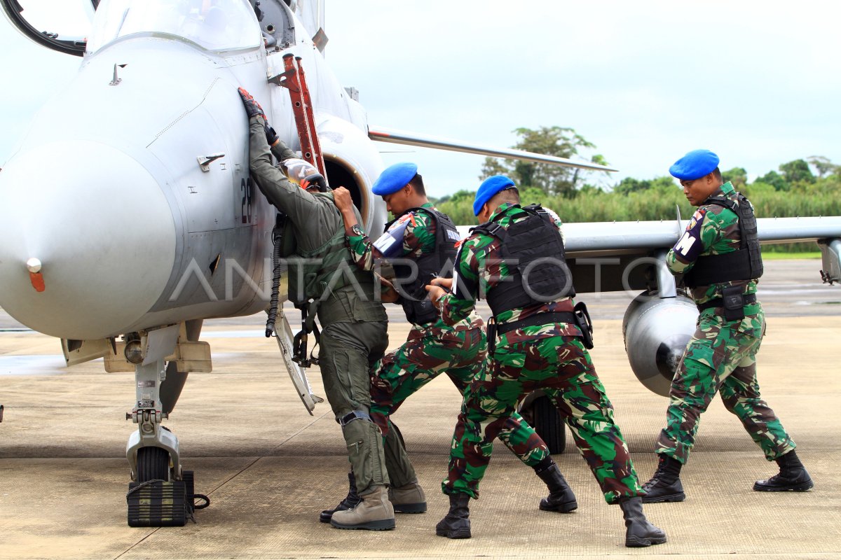 LATIHAN ALAP GESIT LANUD SUPADIO | ANTARA Foto