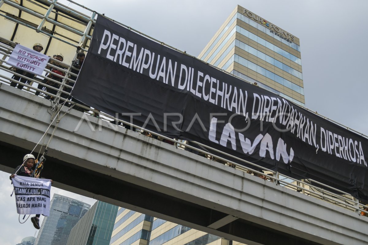 PERINGATAN HARI PEREMPUAN INTERNASIONAL DI JAKARTA | ANTARA Foto