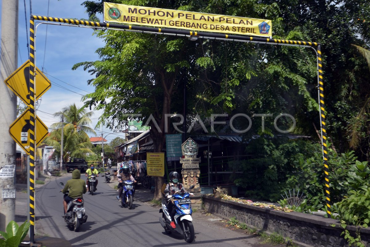 GERBANG DESA STERIL DI BALI