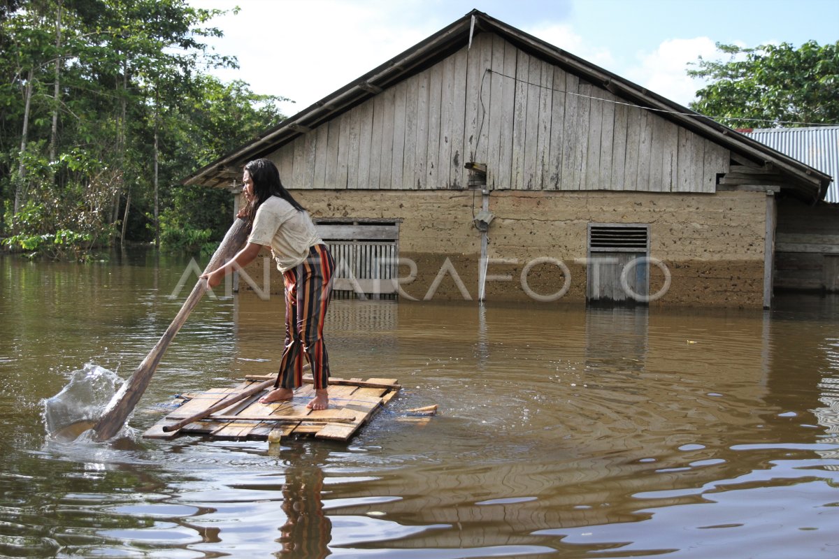 Ratusan Rumah Terendam Banjir Di Kabupaten Konawe Selatan Antara Foto