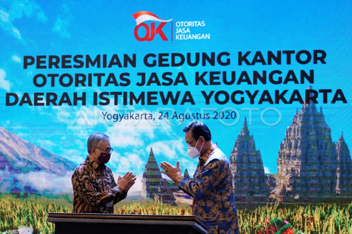 Peresmian Gedung Baru Ojk Di Yogyakarta Antara Foto