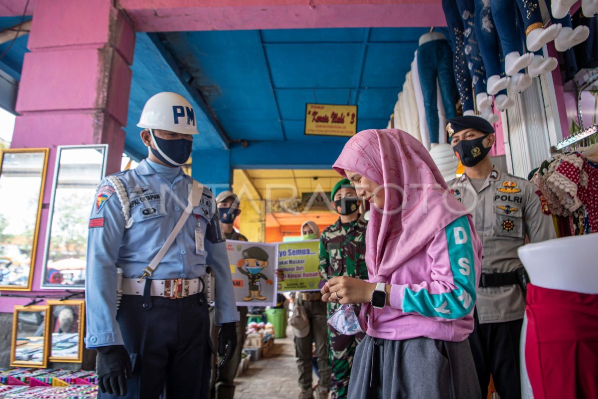 Sosialisasi Penegakan Disiplin Protokol Kesehatan Antara Foto