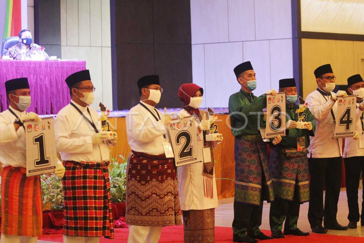 NOMOR URUT CALON WALI KOTA DUMAI ANTARA Foto