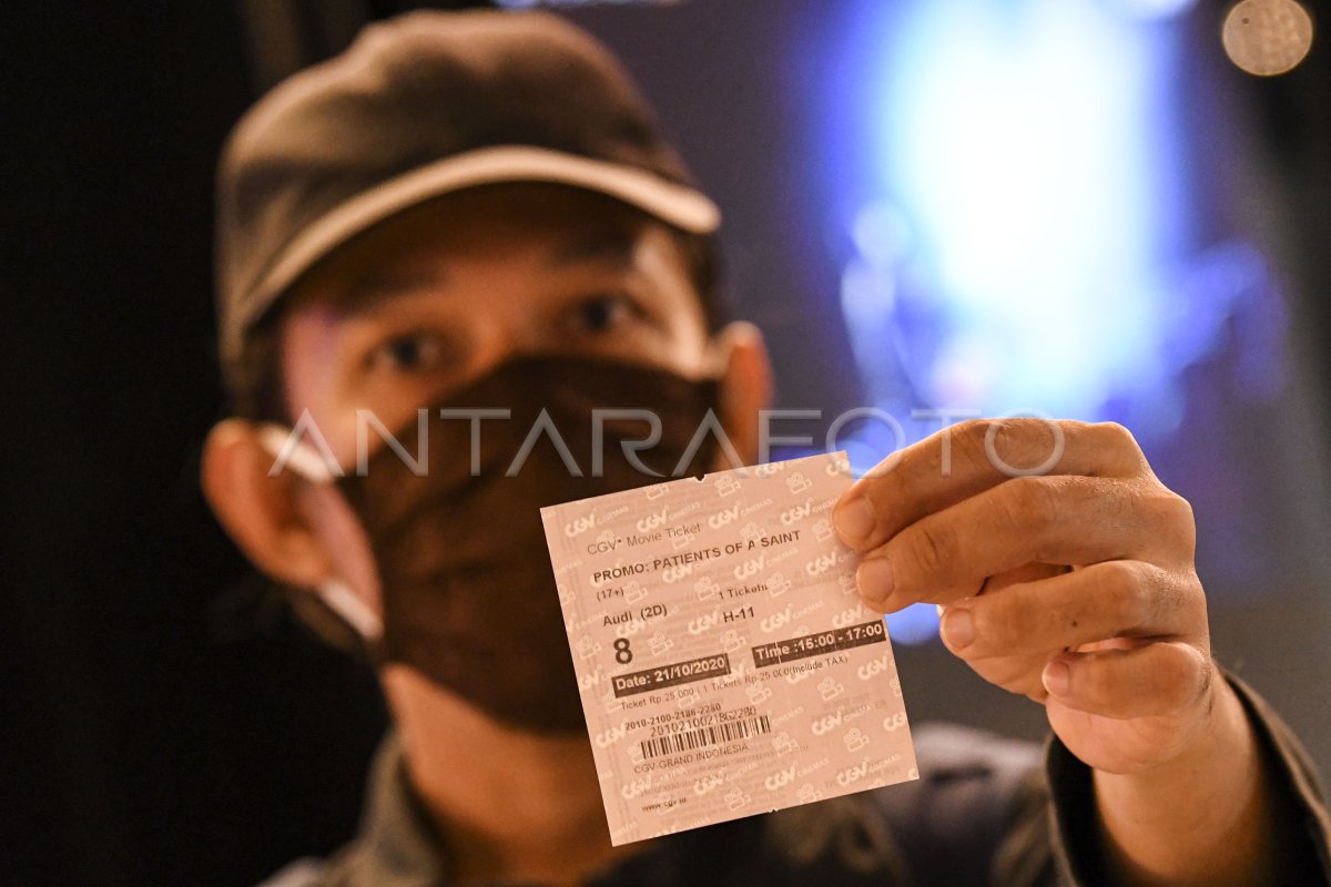 BIOSKOP DI JAKARTA KEMBALI BEROPERASI | ANTARA Foto