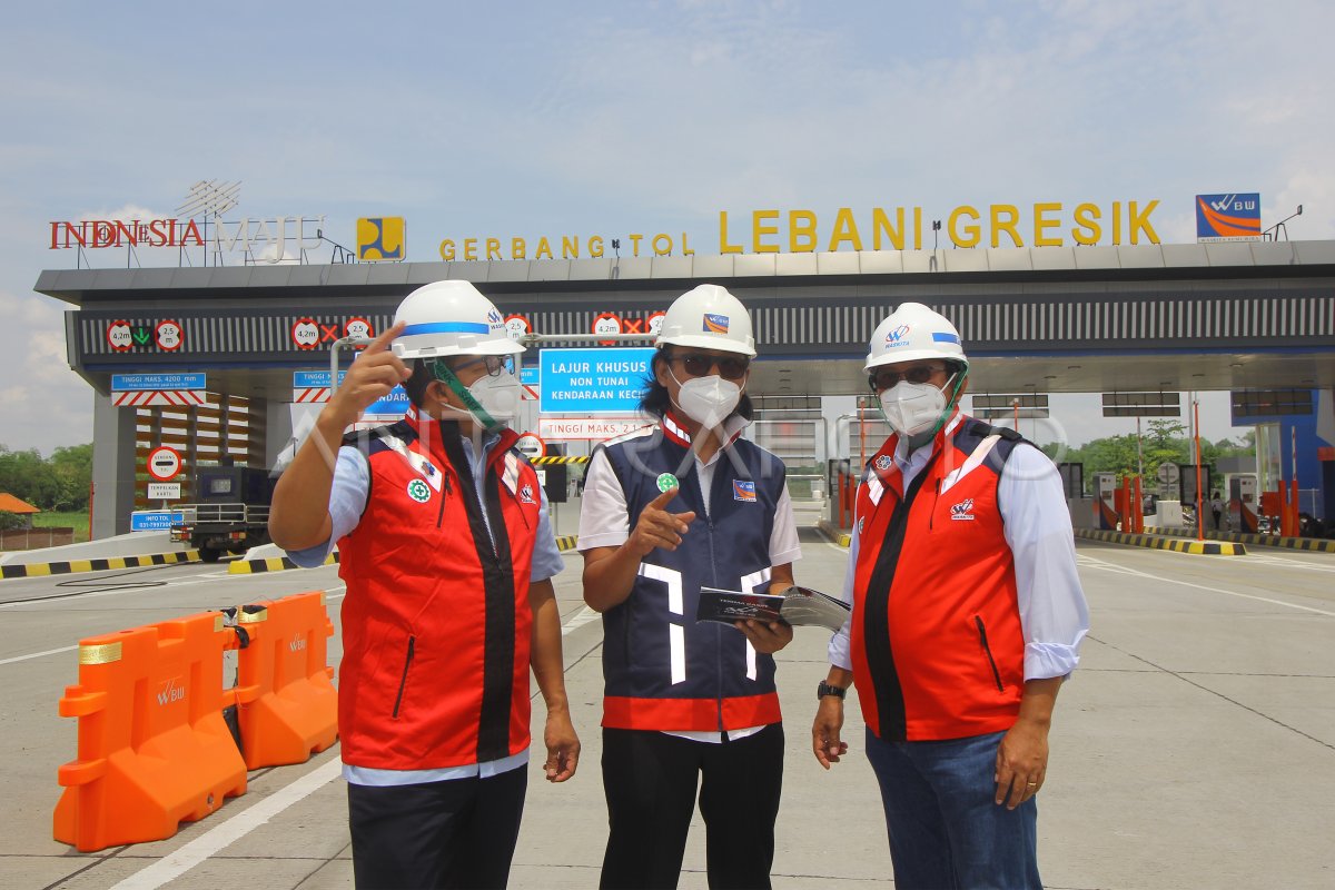 PROYEK JALAN TOL KLBM | ANTARA Foto