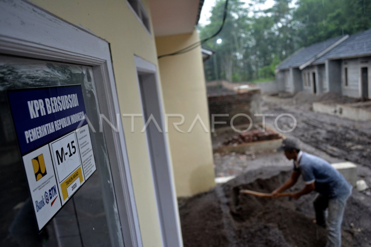 ANGGARAN PROGRAM SEJUTA RUMAH 2021 | ANTARA Foto