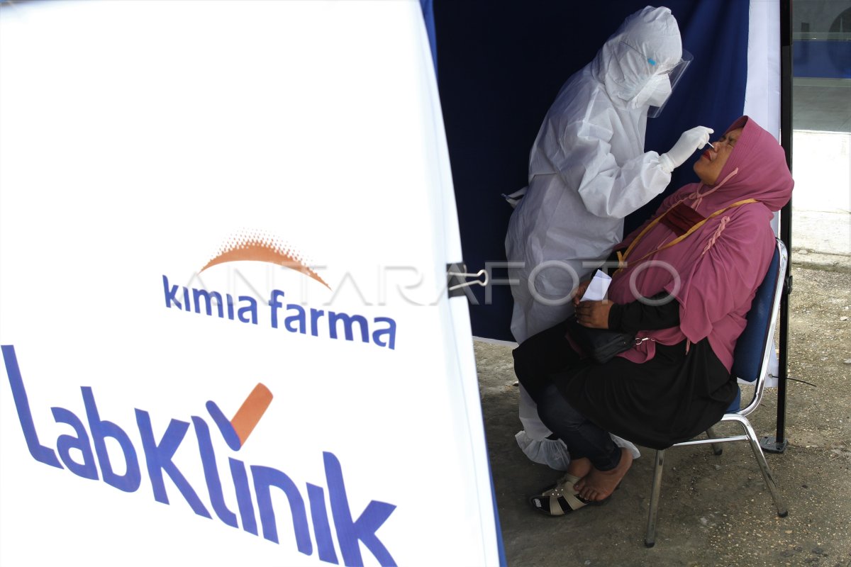 RAPID TEST ANTIGEN DI KIMIA FARMA ANTARA Foto
