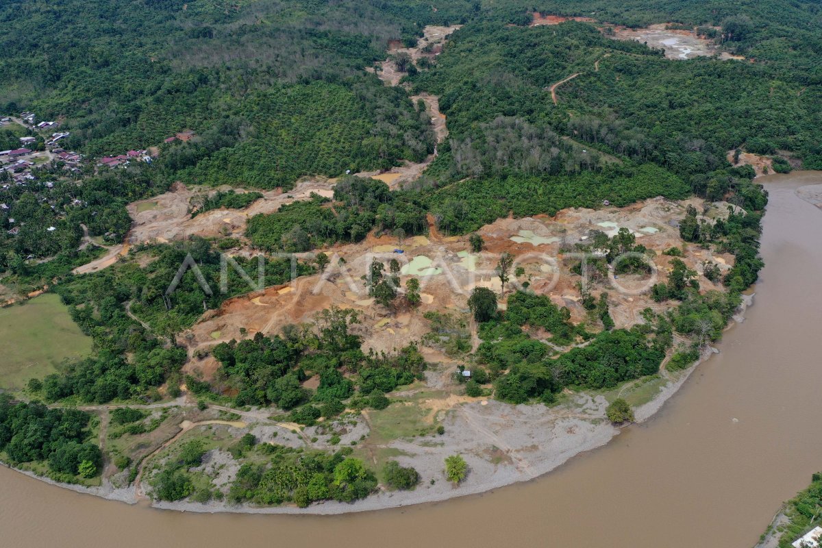 KERUSAKAN LINGKUNGAN AKIBAT TAMBANG | ANTARA Foto