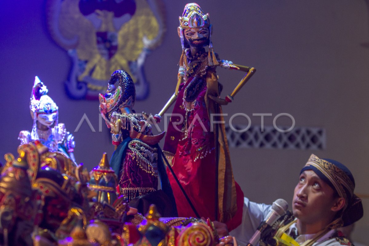 Festival Dalang Wayang Golek Antara Foto