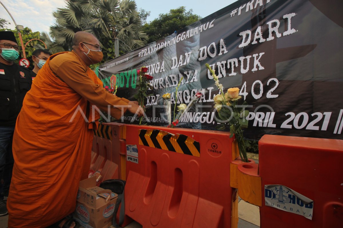 DOA UNTUK KRI NANGGALA 402 | ANTARA Foto