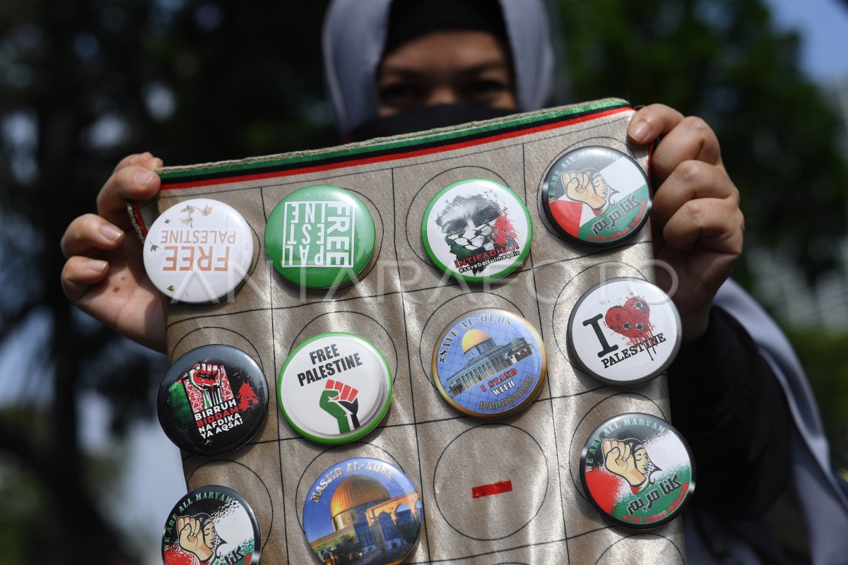 AKSI SOLIDARITAS UNTUK PALESTINA | ANTARA Foto