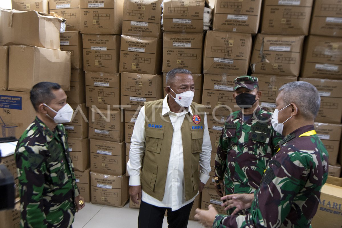 KEPALA BNPB TINJAU RSDC WISMA ATLET