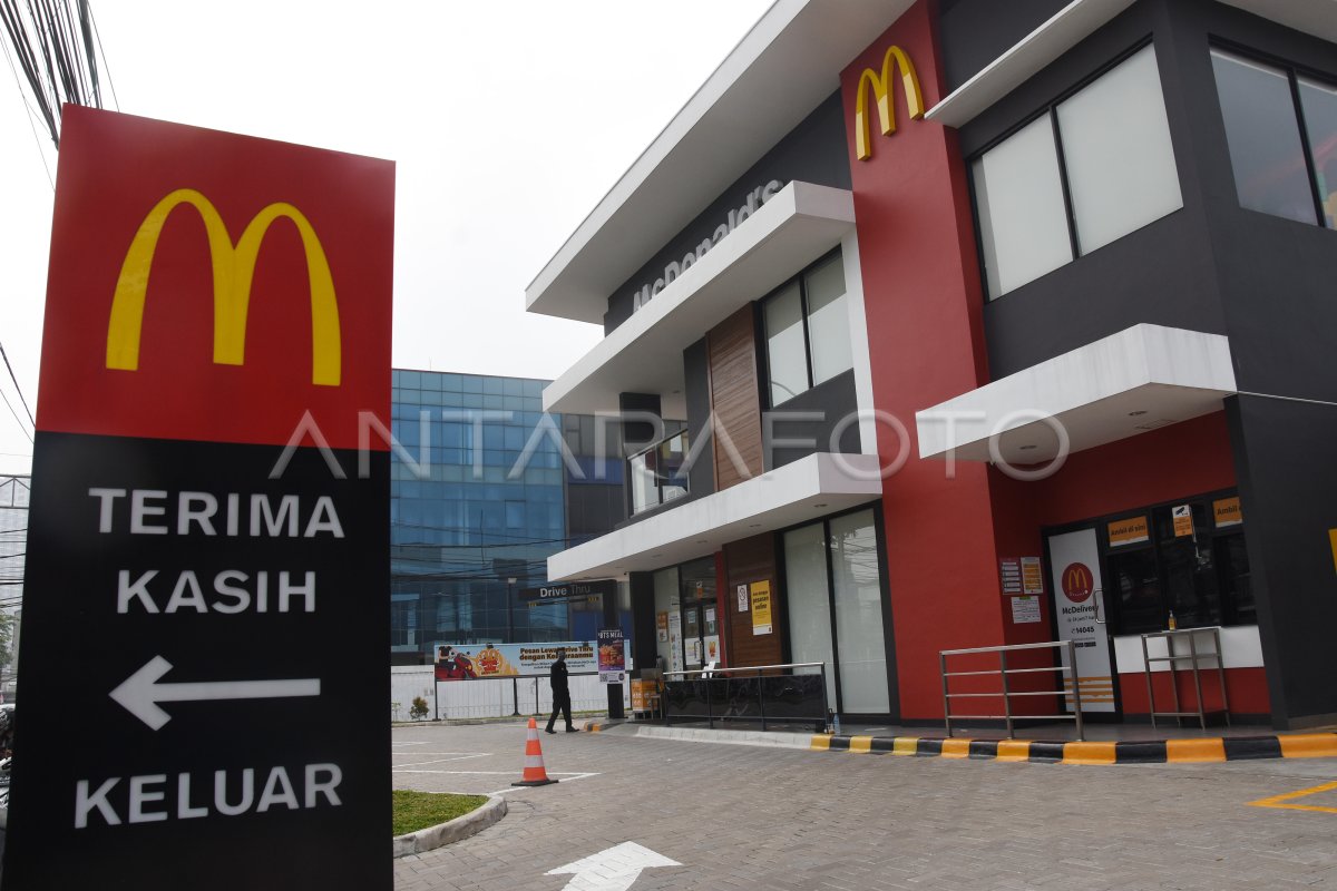 PENUTUPAN SEMENTARA 21 GERAI MC DONALD'S DI JAKARTA | ANTARA Foto