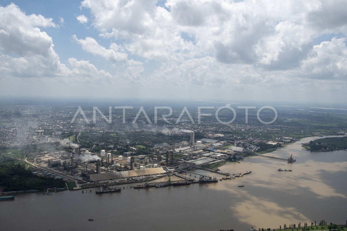 RENCANA PEMBANGUNAN PABRIK PUSRI III-B | ANTARA Foto