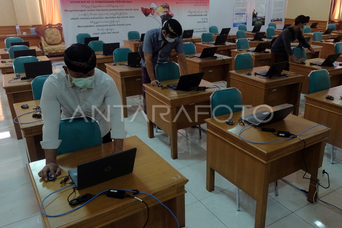 Persiapan skd cpns di provinsi bali antara foto