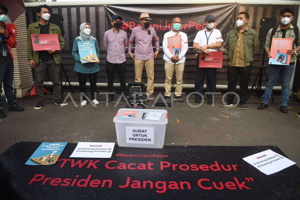 Aksi Anti Korupsi Di Jakarta Antara Foto 3067