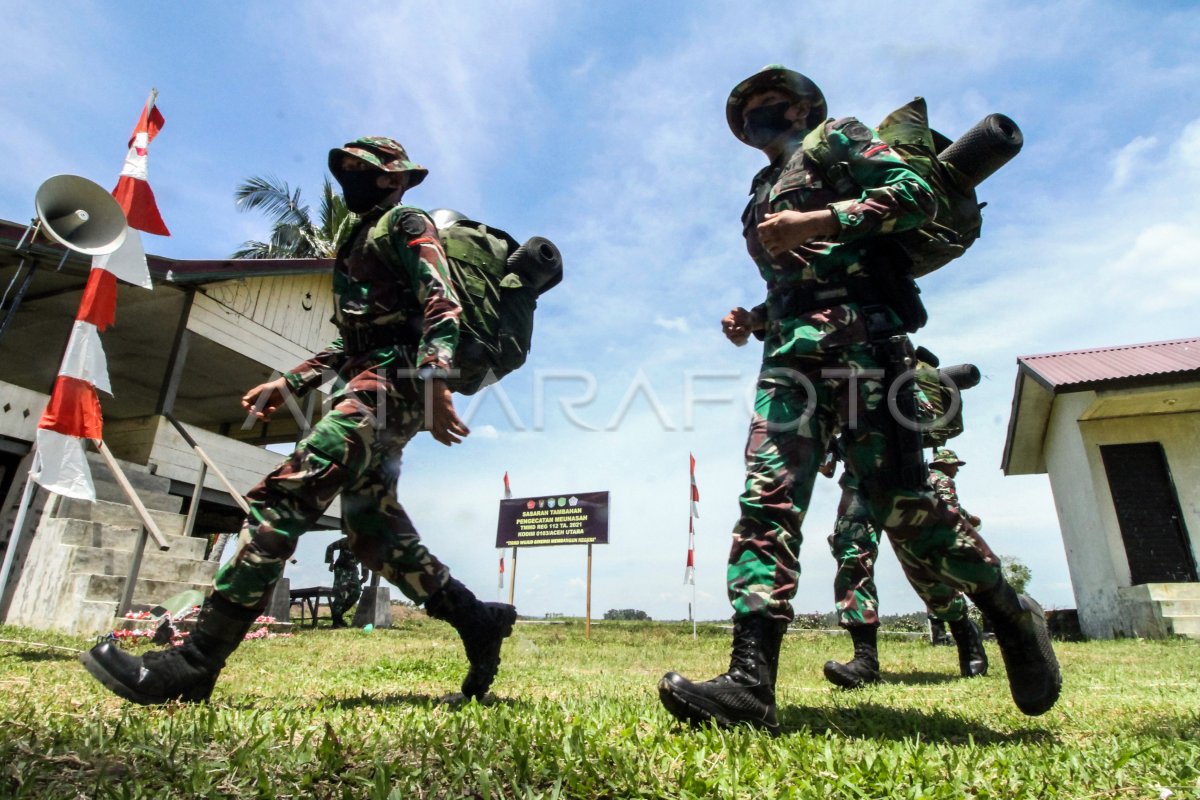 Pembukaan Tni Manunggal Membangun Desa Antara Foto