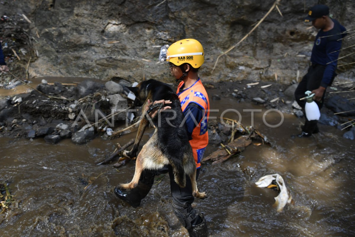 PENCARIAN KORBAN BANJIR BANDANG BATU | ANTARA Foto