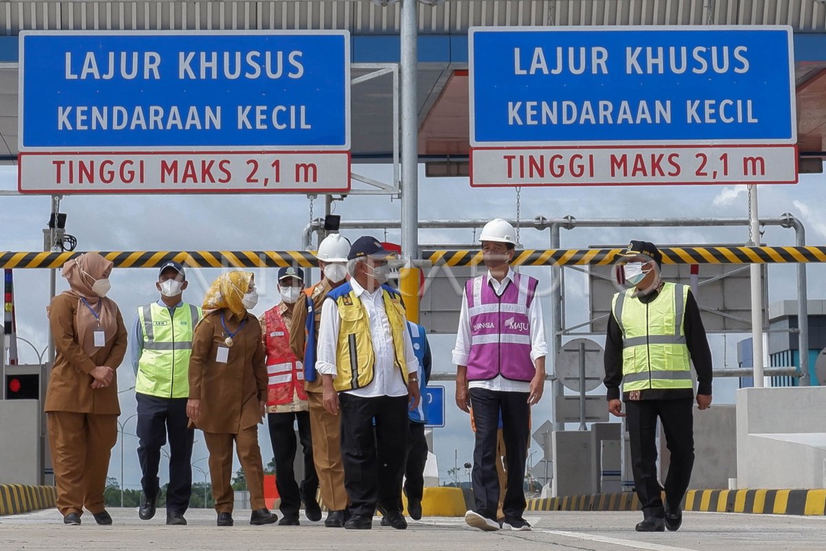 Peresmian Jalan Tol Serang Panimbang Seksi I Antara Foto