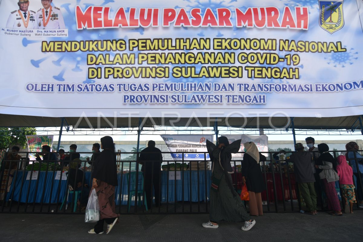 PASAR MURAH DUKUNG PEMULIHAN EKONOMI | ANTARA Foto