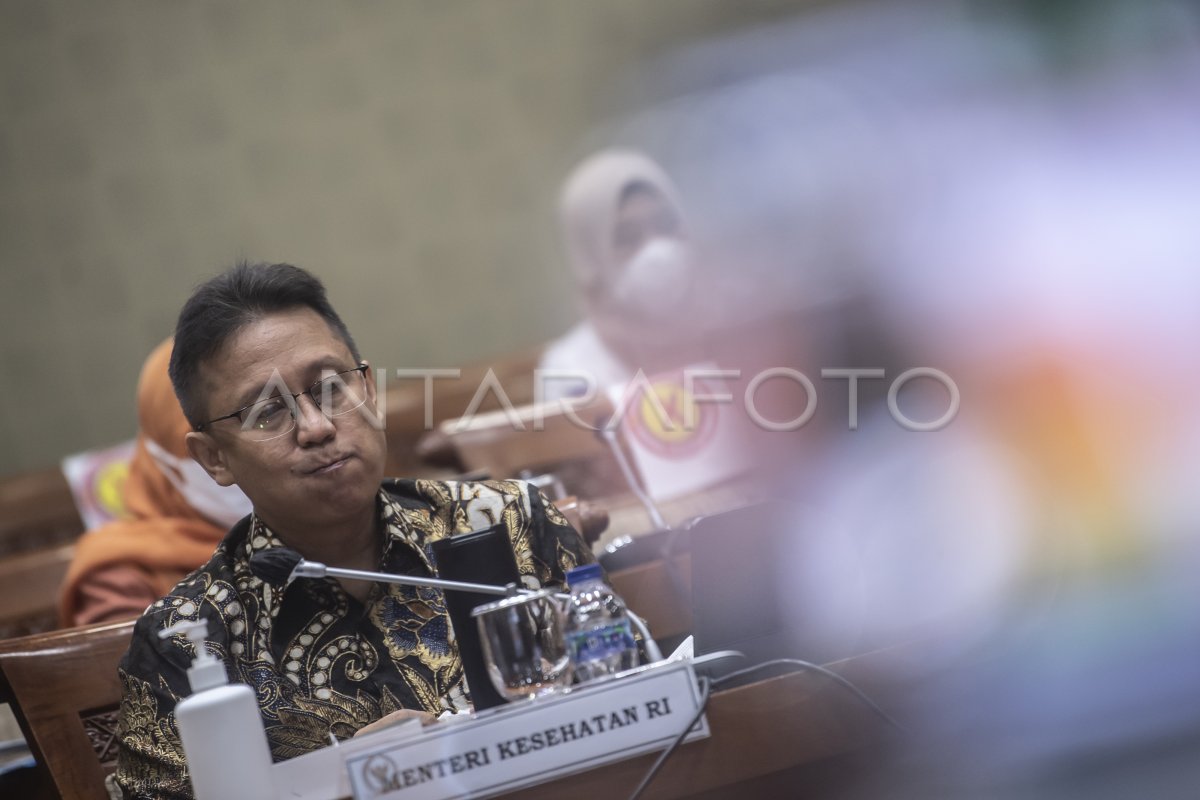 RDP KOMISI IX DPR DENGAN MENTERI KESEHATAN | ANTARA Foto