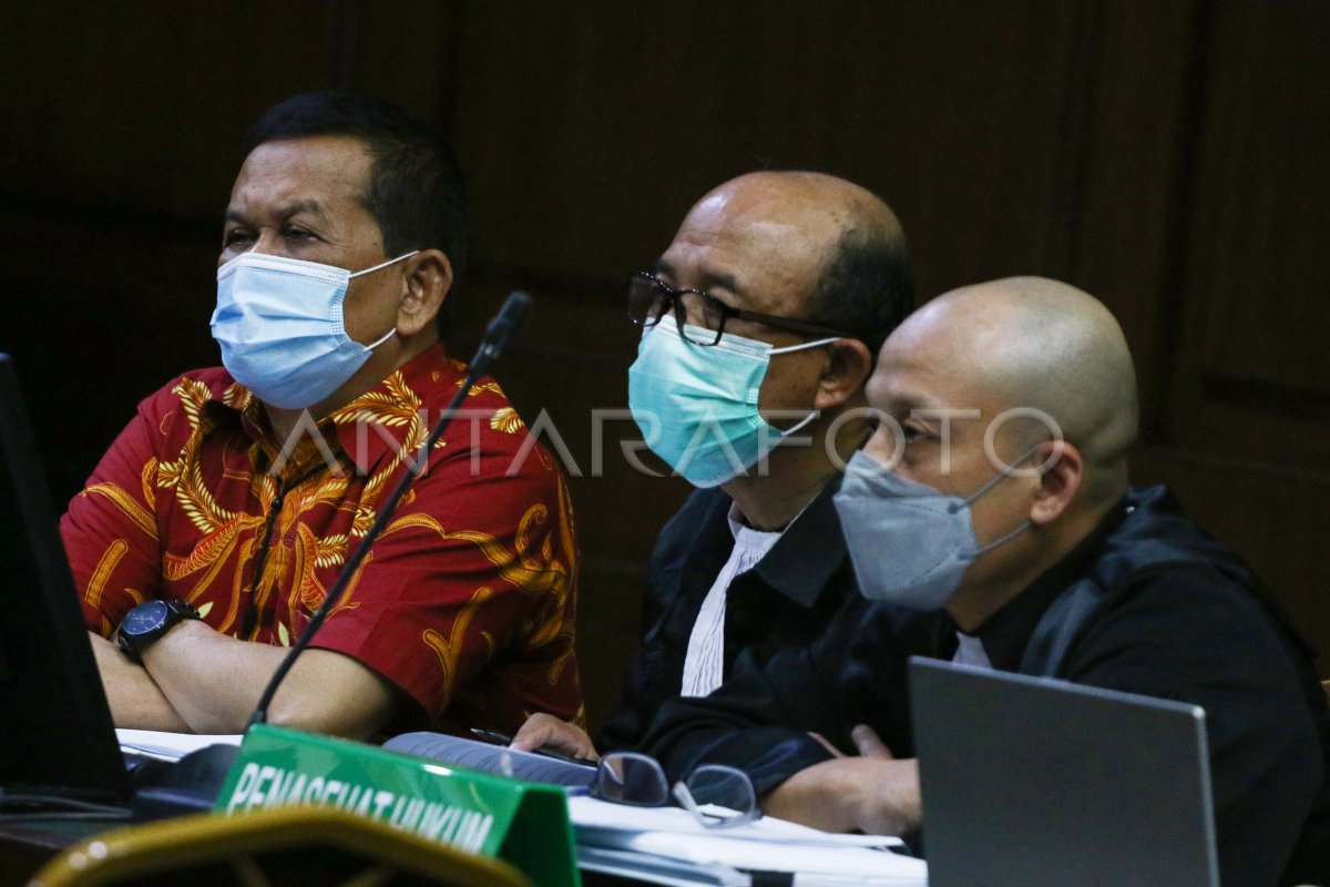 SIDANG LANJUTAN KASUS KORUPSI ASABRI | ANTARA Foto