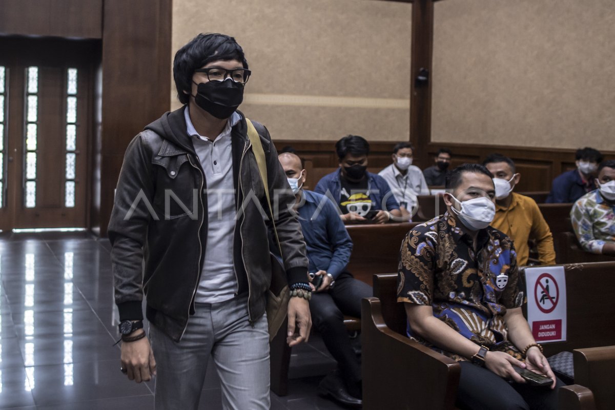 Sidang Lanjutan Azis Syamsuddin Antara Foto