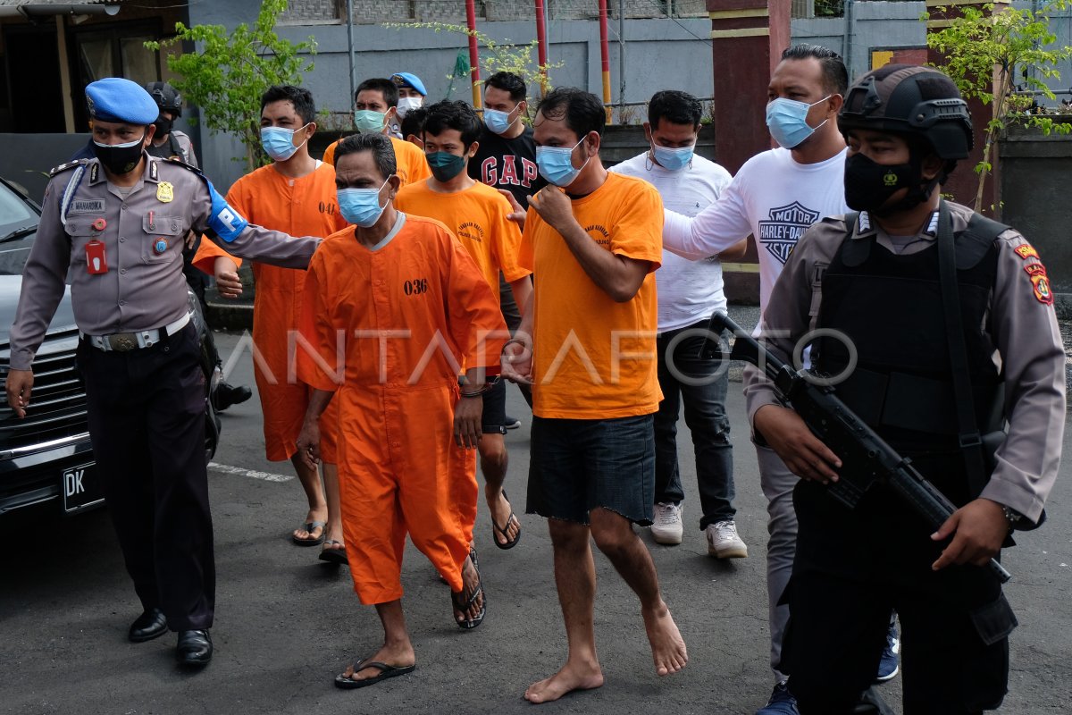 PENGUNGKAPAN KASUS NARKOTIKA DI BALI | ANTARA Foto