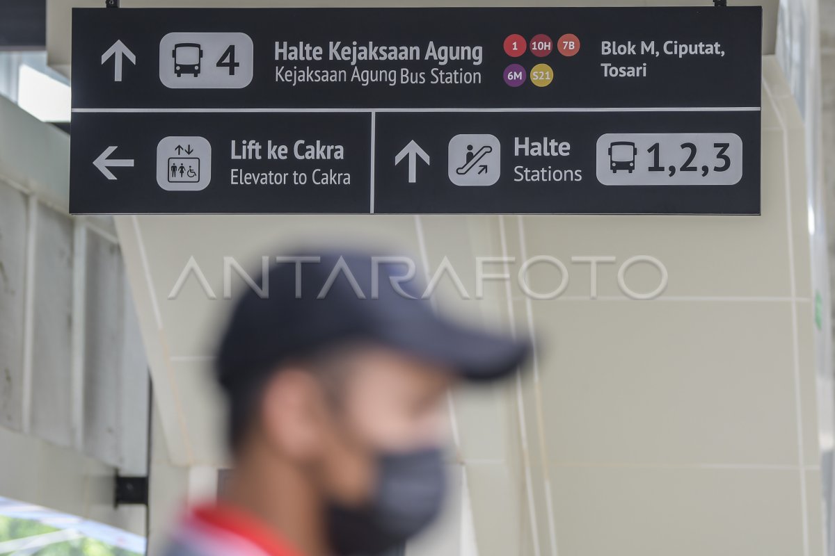 PEMPROV DKI JAKARTA SAHKAN PEDOMAN WAYFINDING | ANTARA Foto