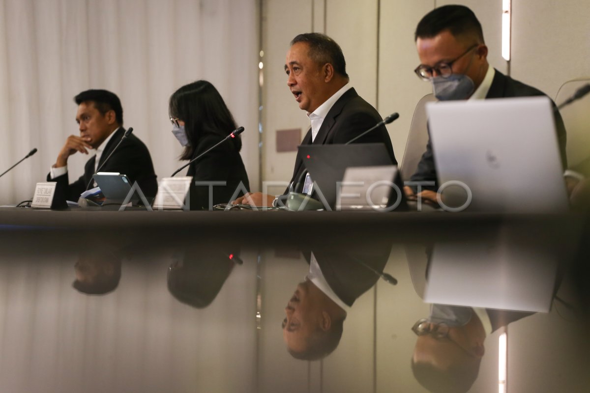 PUBLIC EXPOSE KINERJA BNI TAHUN 2021 | ANTARA Foto