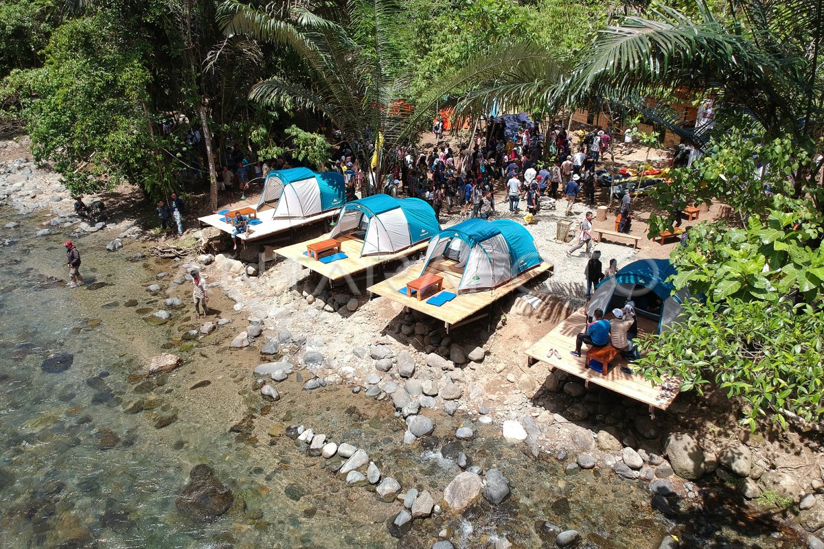 WISATA ALAM ILOMATA RIVER CAMP | ANTARA Foto