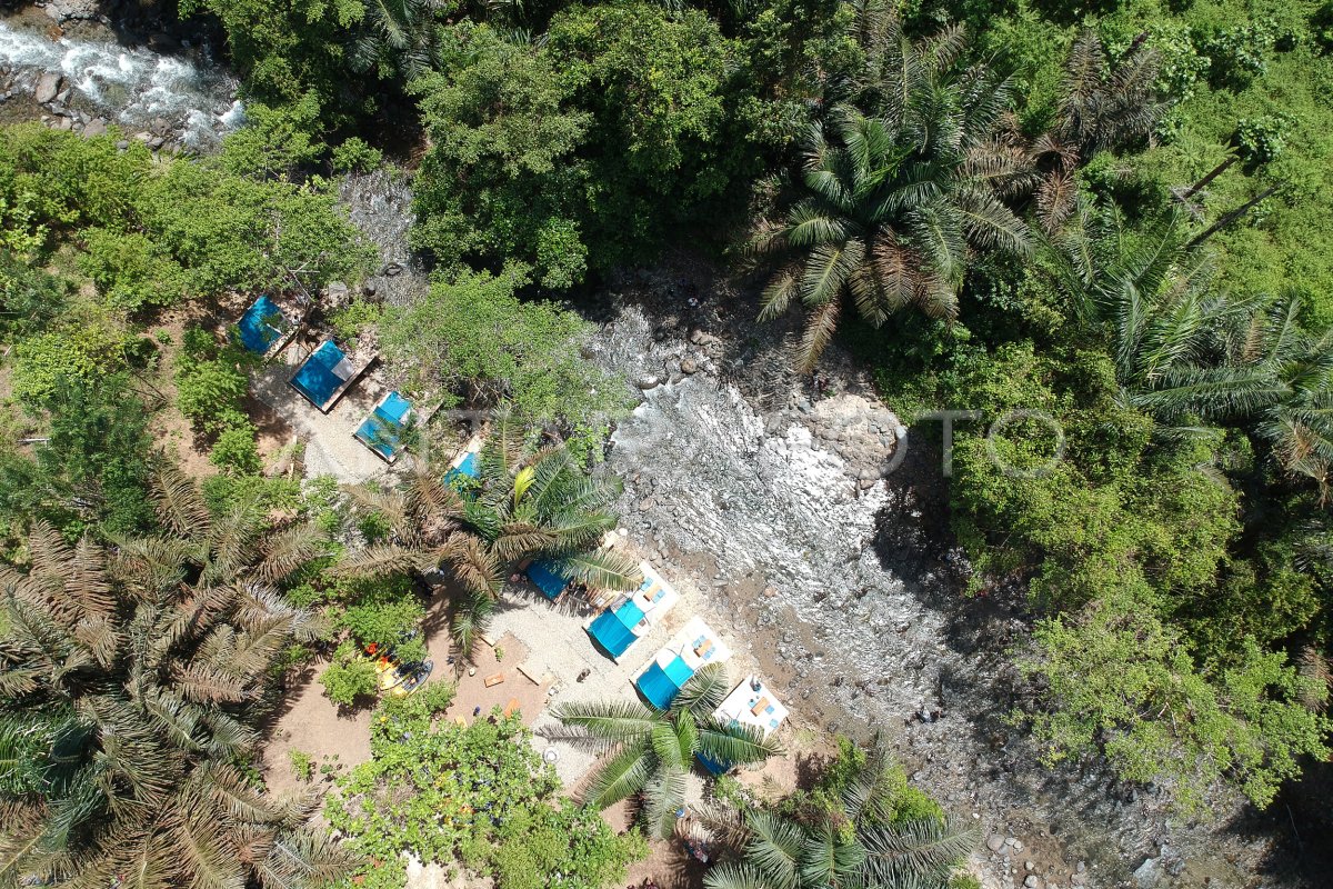 WISATA ALAM ILOMATA RIVER CAMP | ANTARA Foto
