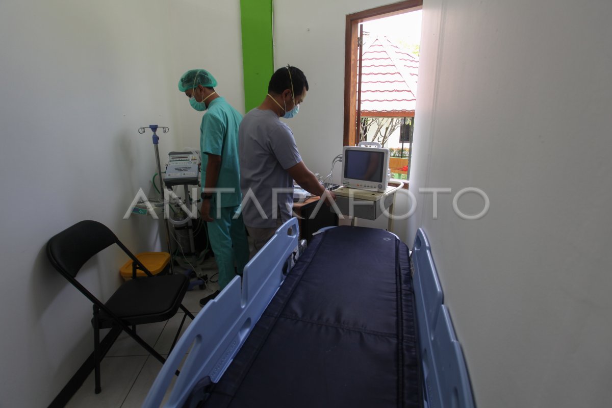 TAHAP PERTAMA UJI KLINIS VAKSIN MERAH PUTIH | ANTARA Foto