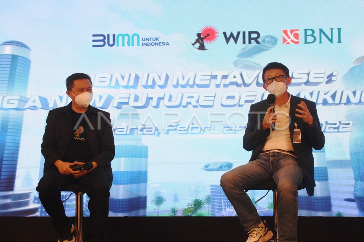 MOU METAVERSE INDONESIA BNI-WIR GROUP | ANTARA Foto