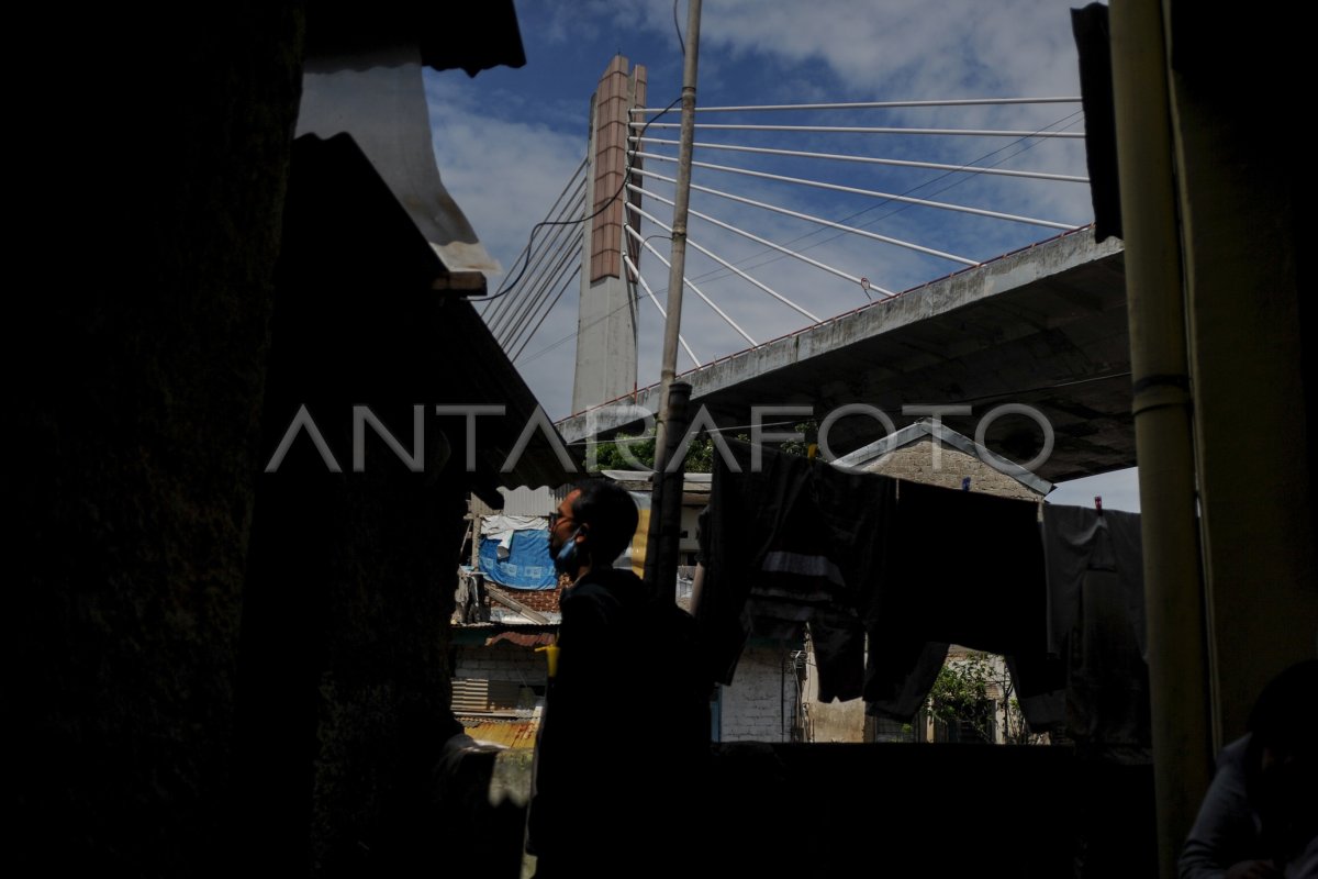 PERUBAHAN NAMA JEMBATAN LAYANG PASUPATI | ANTARA Foto