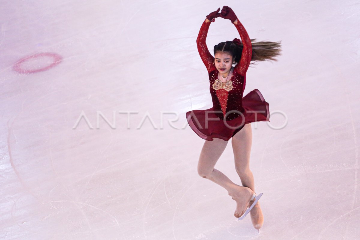 INDONESIA ICE SKATING OPEN 2022 ANTARA Foto