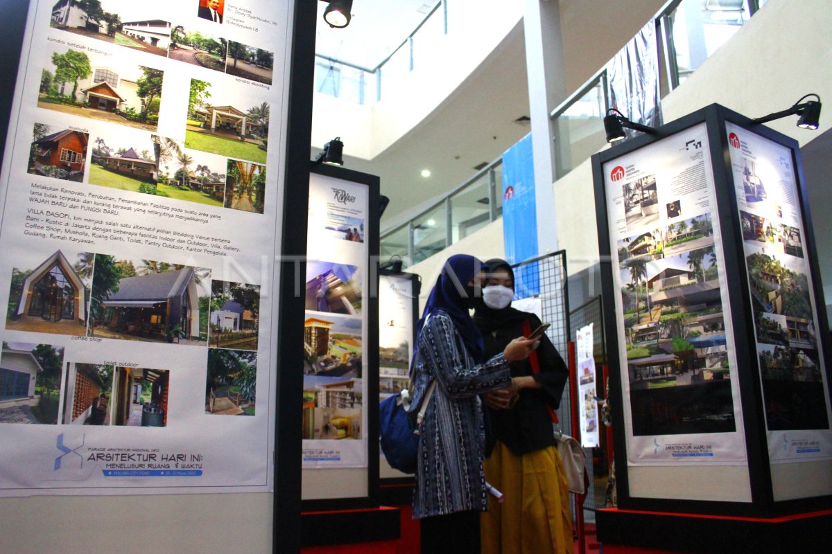 PAMERAN DESAIN ARSITEKTUR | ANTARA Foto