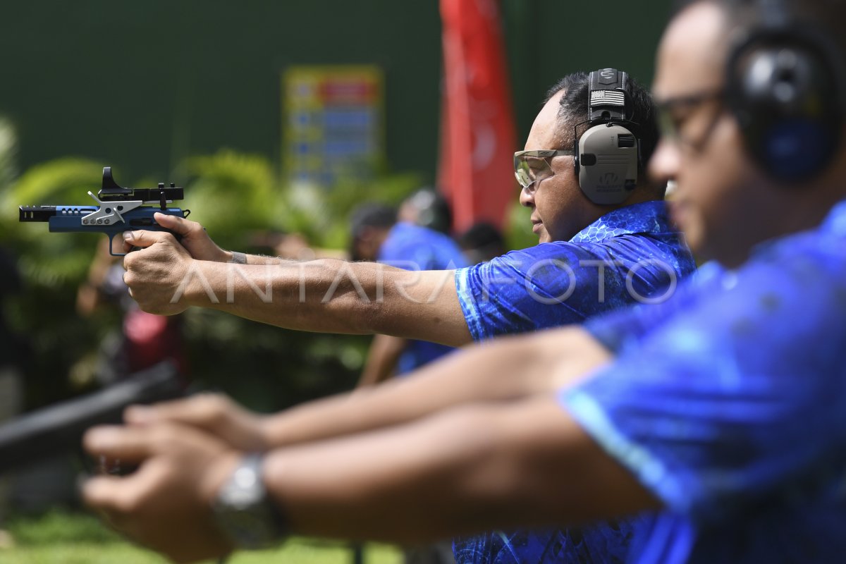 LOMBA MENEMBAK PIALA DANPASPAMPRES 2022 | ANTARA Foto