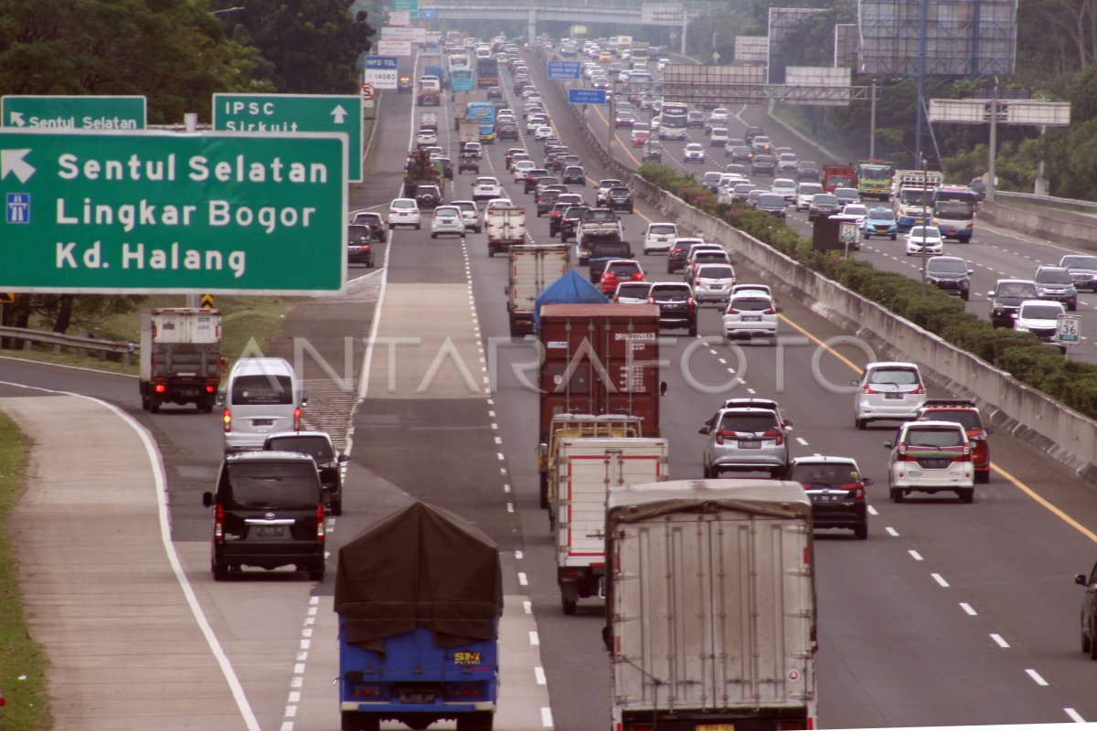 RENCANA PENERAPAN TILANG ELEKTRONIK DI JALAN TOL | ANTARA Foto