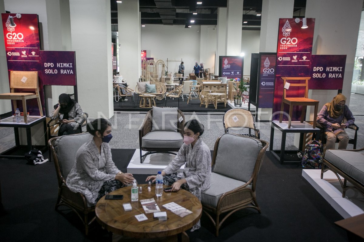 PAMERAN FURNITURE UMKM DALAM PERTEMUAAN TIIWG G20