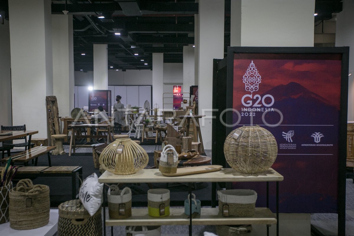 PAMERAN FURNITURE UMKM DALAM PERTEMUAAN TIIWG G20